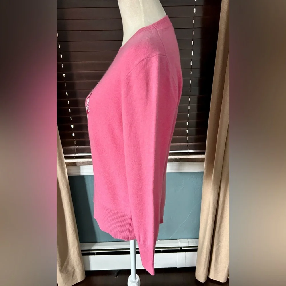 J. Crew 100% Cashmere Peace Sign Sweater❤️ - Picture 4 of 5